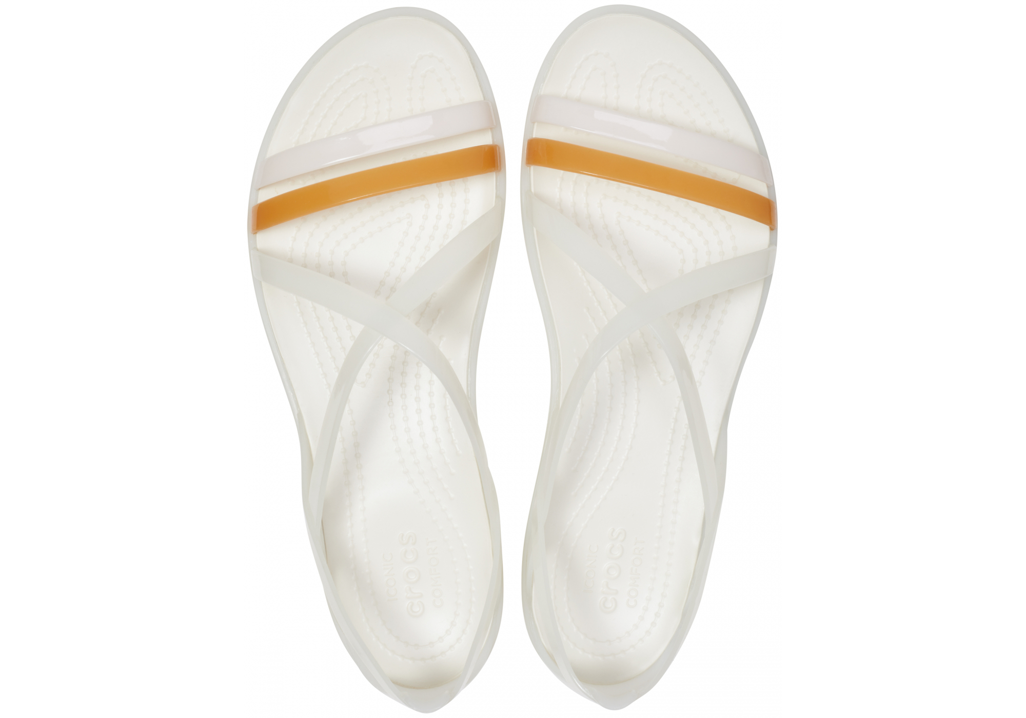Crocs Isabella Strappy Sandal W 36-37 (W6) / Oyster | FlipFlop